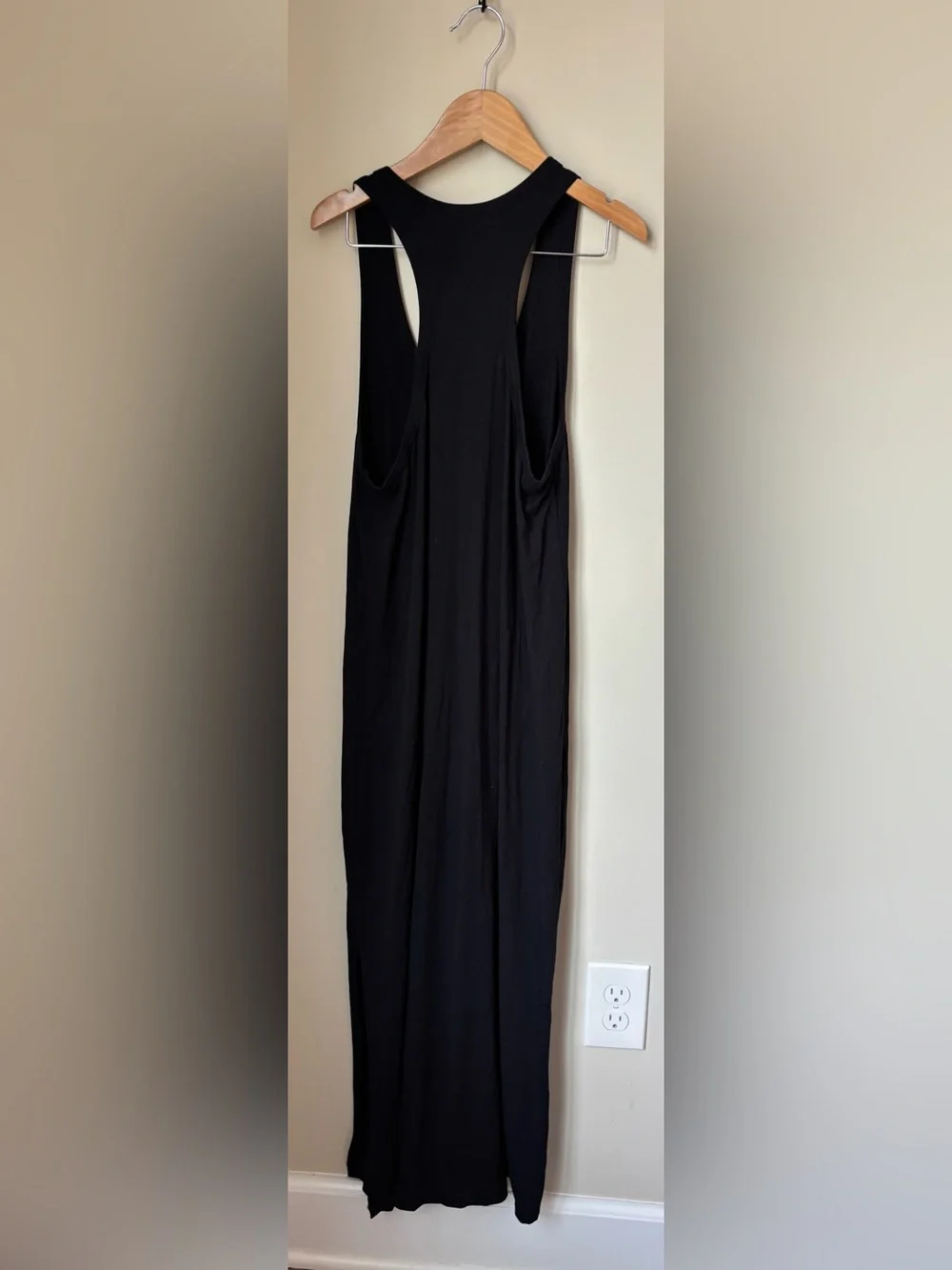 J.Crew Black Sleeveless Maxi Dress